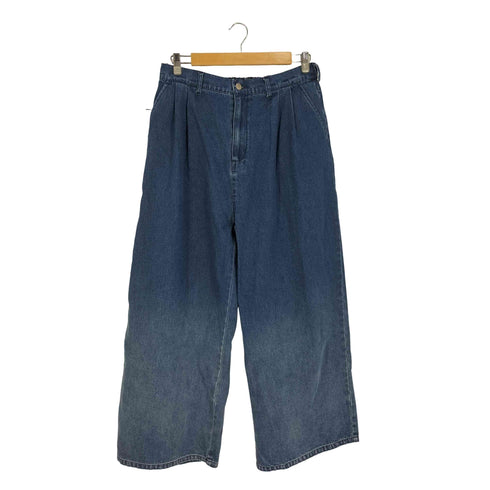 ETELIO グラデーションワイドバギーデニムパンツ メンズ JPN:M
