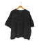 VELNUS Watermark knitting loose short sleeve lame summer knit/透かし編みルーズ半袖ラメサマーニット レディース JPN:S