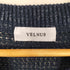 VELNUS Watermark knitting loose short sleeve lame summer knit/透かし編みルーズ半袖ラメサマーニット レディース JPN:S