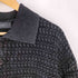 クレイル CLEL Vintage Design 3D Jacquard Short Sleeve Knit Polo/ヴィンテージデザイン 3Dジャガード半袖ニットポロ メンズ JPN:M
