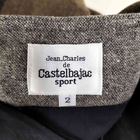 カステルバジャック CASTELBAJAC パッチワーク ウールベスト メンズ JPN:2