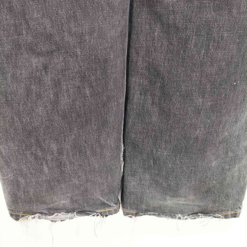 リーバイス Levis 90s USA製 ボタン裏511刻印 DRY GOODSタグ 569 先染め ブラック ワイドデニム メンズ