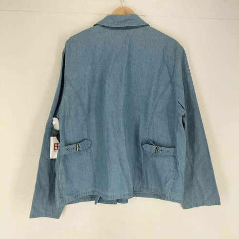 リズ クレイボーン LIZ Claiborne シャンブレーダブルジャケット メンズ