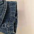 革パッチ 90S デニムダッフルコート メンズ L
