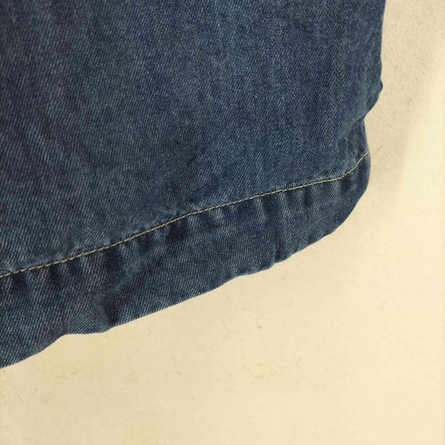 デニムアンドコー Denim&Co デニムフーデッドコート メンズ M