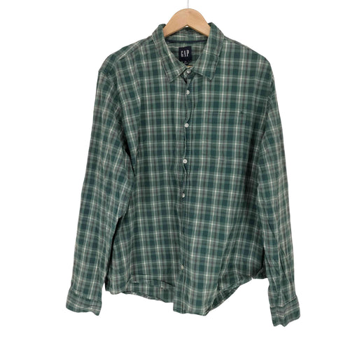 ギャップ Gap 00S チェックシャツ メンズ XXL
