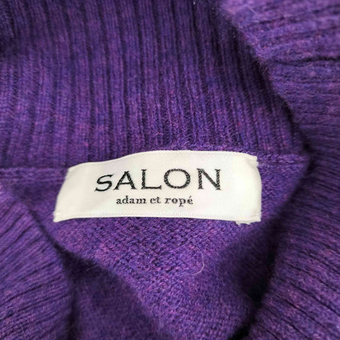 サロンアダムエロペ SALON adam et rope ハイネックカシミヤニット レディース FREE