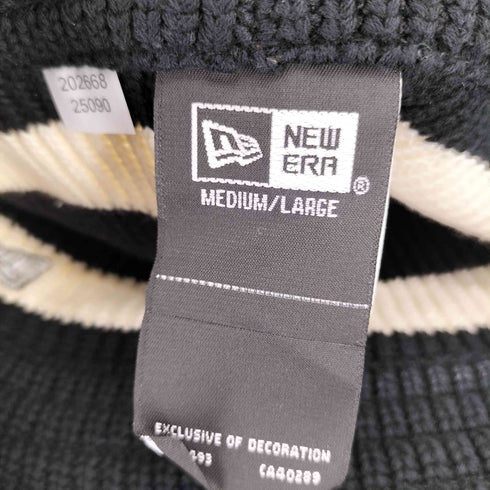ニューエラ NEW ERA LOGO KNIT HAT ロゴ刺繍 コットンニット バケットハット レディース
