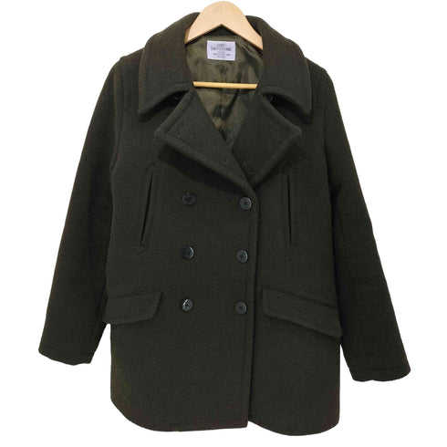 コーエン coen カバーリングウールショートPコート レディース LARGE