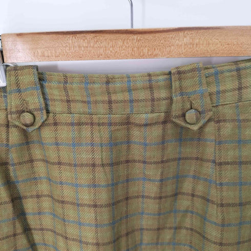 インゲボルグ INGEBORG リネン100 チェック柄 セットアップ レディース