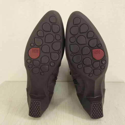 フィットフィット fitfit ポインテッド ミドルブーツ レディース JPN:23.5
