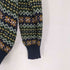 ユナイテッドカラーズオブベネトン UNITED COLORS OF BENETTON MADE IN ITALY 90S~ ノルディック柄コットンカーディガン メンズ S