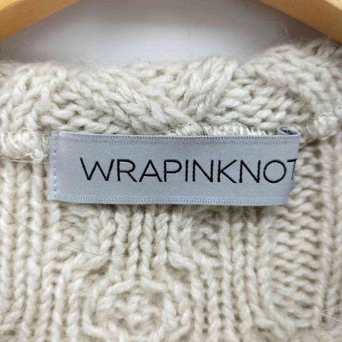 ラッピンノット WRAPINKNOT ボトルネック ケーブル ニット プルオーバー レディース JPN:0
