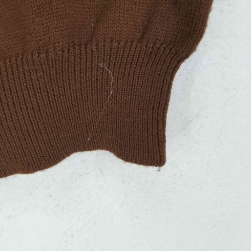 ウンガロ ungaro 70~80S フロントデザインハーフボタンニット メンズ M