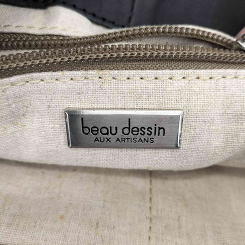 ボーデッサン beau dessin ハラコカモフラショルダーバック レディース