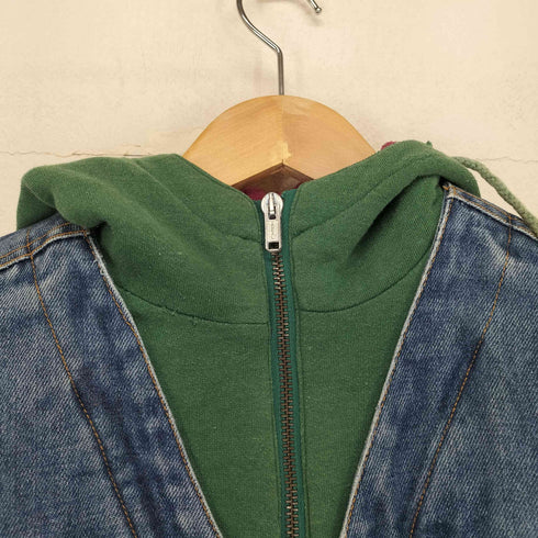 PASSAGER CLASSIC パーカードッキング デニムジャケット メンズ 18