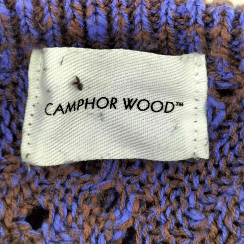 CAMPHOR WOOD スキッパーステッチサマーニットシャツ メンズ JPN:M