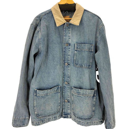 ギャップ Gap ウォッシュウェル デニム チョアジャケット メンズ import:L
