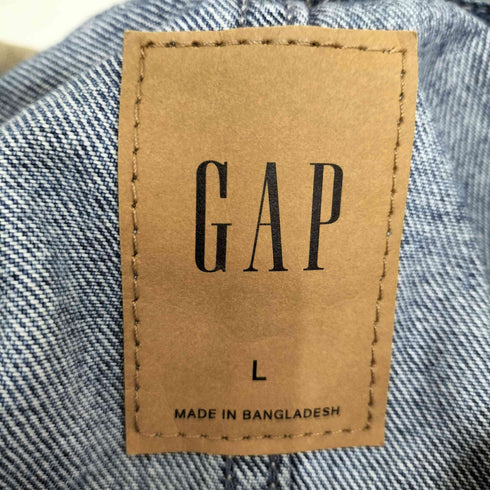 ギャップ Gap ウォッシュウェル デニム チョアジャケット メンズ import:L