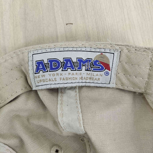 ADAMS 刺繍キャップ リップストップ メンズ FREE
