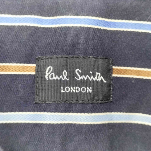 ポールスミスロンドン Paul Smith LONDON マルチカラーストライプ 長袖シャツ メンズ 39