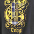 クージー COOGI バックワッペン ジップスウェット メンズ import:XL