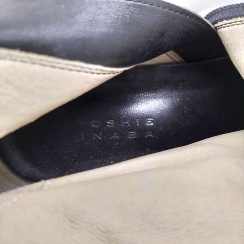 ヨシエイナバ YOSHIE INABA レザー ロングブーツ レディース JPN:23.5