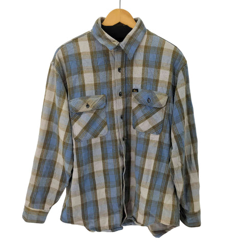 プレンティス Prentiss outdoors usa製 チェック ネルシャツ メンズ import:L