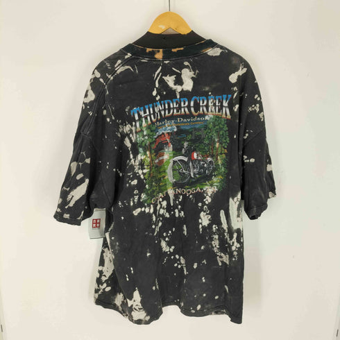ハーレーダビッドソン HARLEY-DAVIDSON タイダイ プリントクルーネックTシャツ メンズ 3XL
