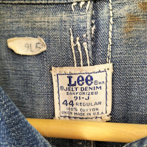 リー Lee 91-J DENIM COVERALL JACKET メンズ 44