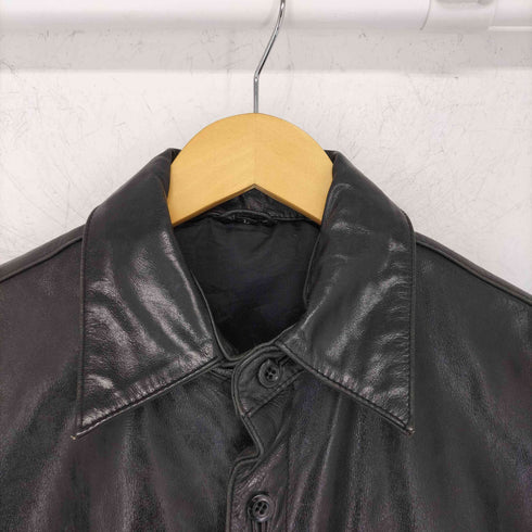 フリータ?ム FREEDOM カウレザー シャツ ジャケット メンズ import:L
