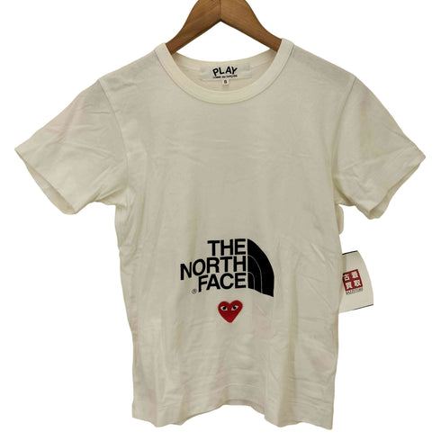 プレイコムデギャルソン PLAY COMME des GARCONS プリントクルーネックTシャツ レディース JPN:S