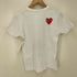 プレイコムデギャルソン PLAY COMME des GARCONS プリントクルーネックTシャツ レディース JPN:S
