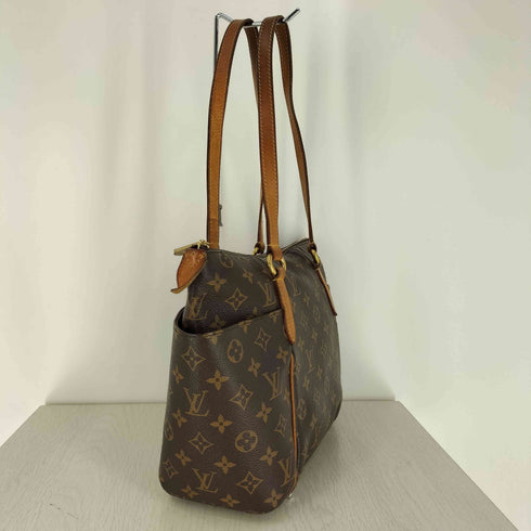ルイヴィトン LOUIS VUITTON トータリーPM モノグラム ショルダーバッグ トートバッグ PVC レザー レディース