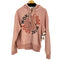 WOKE EDGE Washed Thermal Zip HoodieサーマルZIP UPパーカー メンズ L