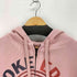 WOKE EDGE Washed Thermal Zip HoodieサーマルZIP UPパーカー メンズ L