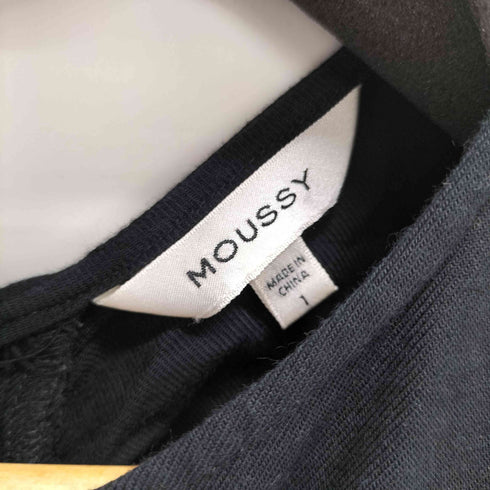 マウジー moussy ASYMMETRIC GATHER LINE ドレス アシンメトリー ギャザーライン レディース JPN:1