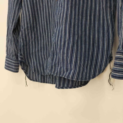 シュガーケーン SUGAR CANE フィクションロマンス 5.25オンス インディゴストライプ ワークシャツ メンズ import:S