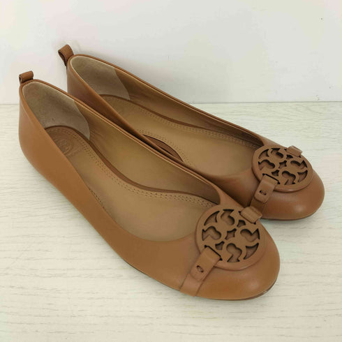 トリーバーチ TORY BURCH Gabriel Ballet Flat Veg Napa Leather Royal Tan ガブリエル バレエフラット ベジタブル ナパレザー ロイヤルタン レディース 7 2/1M