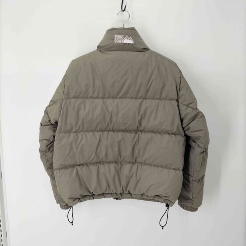 ファーストダウン FIRST DOWN REVERSIBLE BUBBLE DOWN JACKET SHORT リバーシブル バブルダウンジャケット ショート メンズ JPN:M
