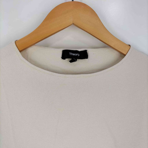 セオリー theory 24SS Wooster Crepe Knit Boat Neck Top レディース JPN:S