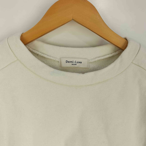 デミルクスビームス Demi-Luxe BEAMS 裏毛プルオーバー レディース
