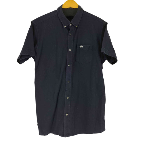 ラコステ LACOSTE SLIM FIT 銀ワニ S/S シャツ レディース US L