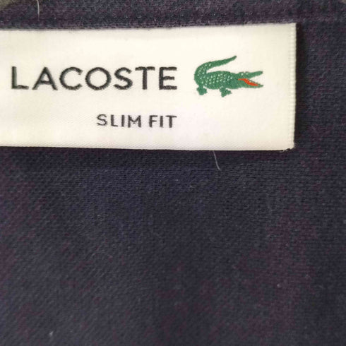 ラコステ LACOSTE SLIM FIT 銀ワニ S/S シャツ レディース US L