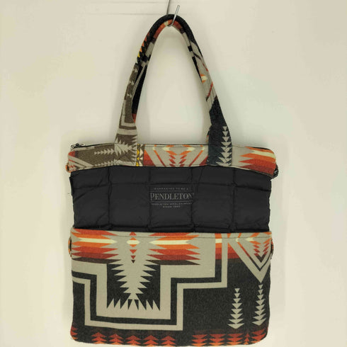 ペンドルトン PENDLETON コンビネーション 3WAY 総柄 ダウン ネイティブプリント トート バッグ メンズ