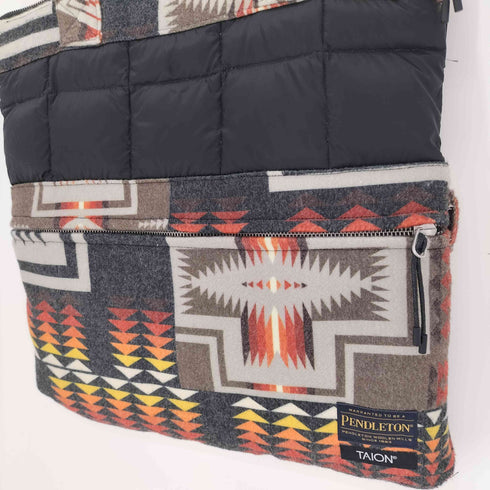 ペンドルトン PENDLETON コンビネーション 3WAY 総柄 ダウン ネイティブプリント トート バッグ メンズ