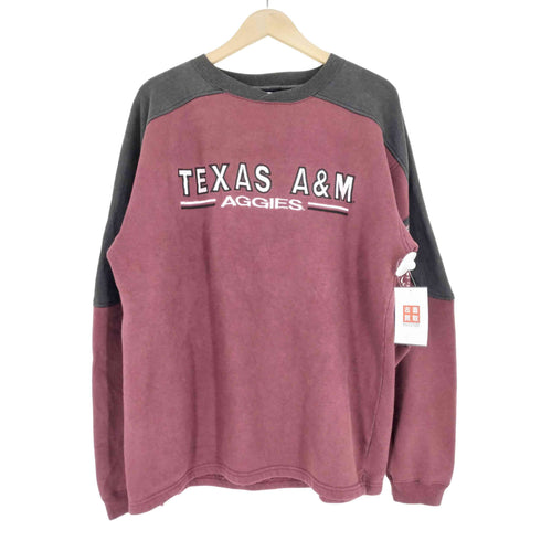 CHAMPS SPORTS TEXAS A&M フロント刺繍クルーネックスウェット メンズ L