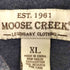 MOOSECREEK ヘビーネルシャツ メンズ XL