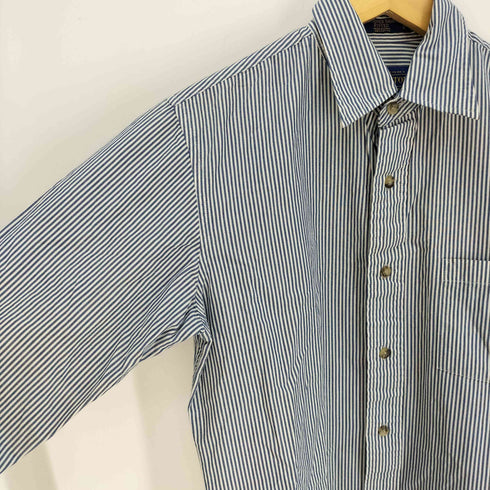 ペンドルトン PENDLETON WESTOVER FITTED SHIRT FITTED ウエスタン フィット ストライプ ロゴワッペン 1ポケット L/S レギュラーカラー シャツ メンズ import:XS