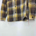 キャッツポウ CATS PAW 東洋 マドラスチェック ロゴワッペン フラップポケット 猫目ボタン フランネルシャツ メンズ import:S